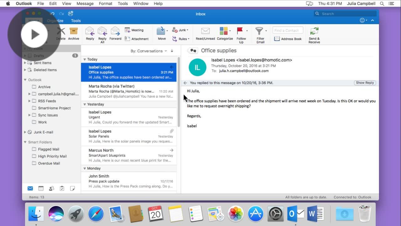 outlook for mac secure email